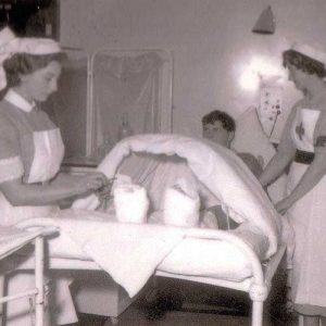 VAD (right) & QARNNS (left) Nurses attend to a patient